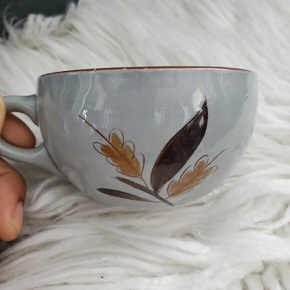 Stangl Pottery Vintage Golden Harvest Coffee Tea Cup & Saucer Set - Picture 4 of 12
